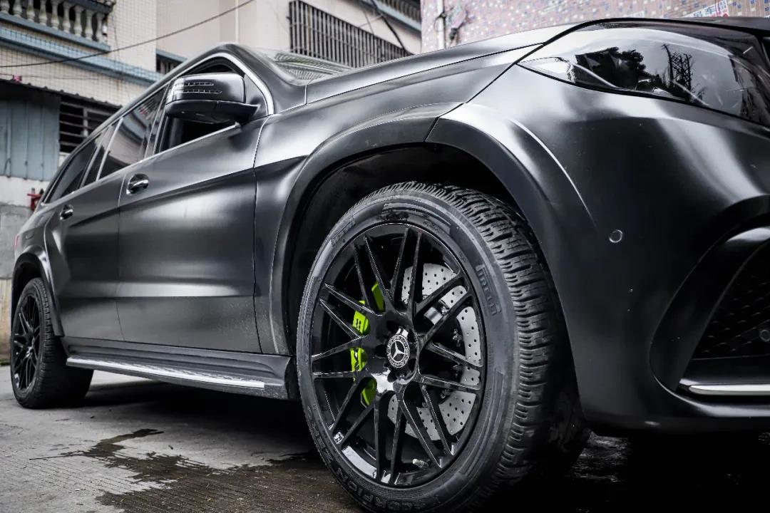 奔馳GL 剎車改裝升級(jí)VINIC M6 大六剎車套裝